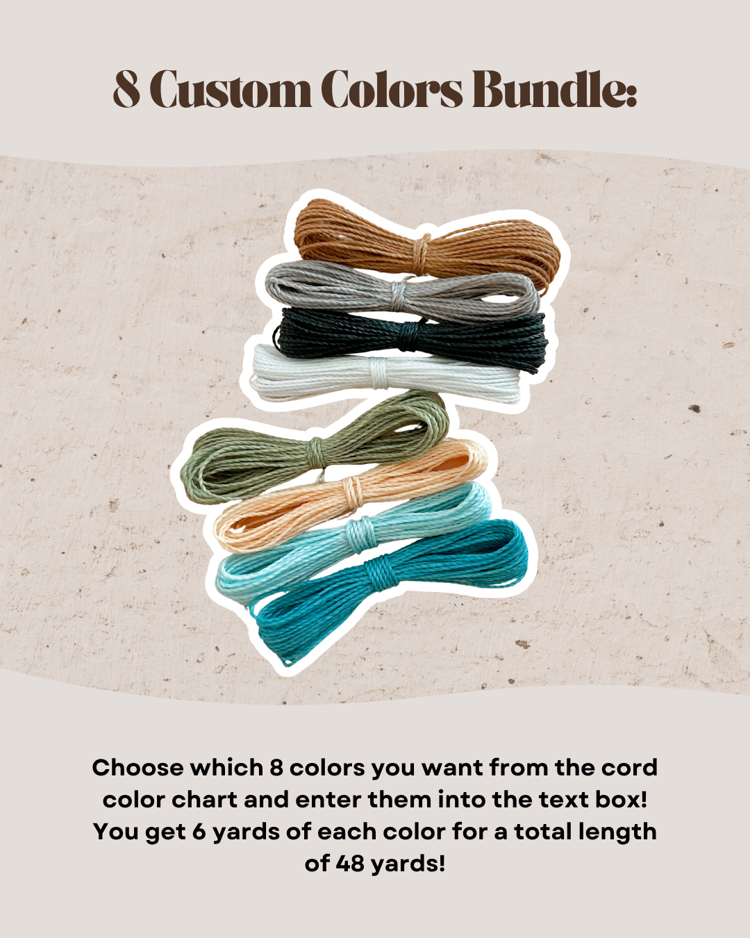 Premium 1mm Waterproof Waxed Polyester Cord 40+ Color Options Craft Supplies String