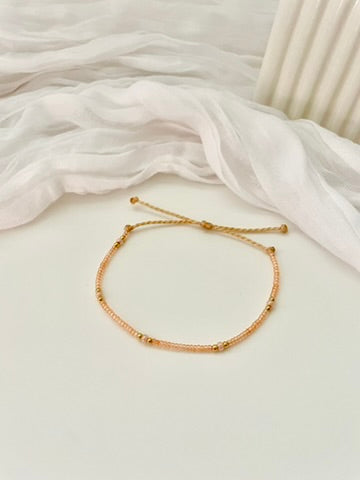 Beaded Surfer Bracelets Seed Bead Bracelet Waterproof Adjustable Bracelet Beaded Bracelet Beachy - MAUI SUNSET (Copy)