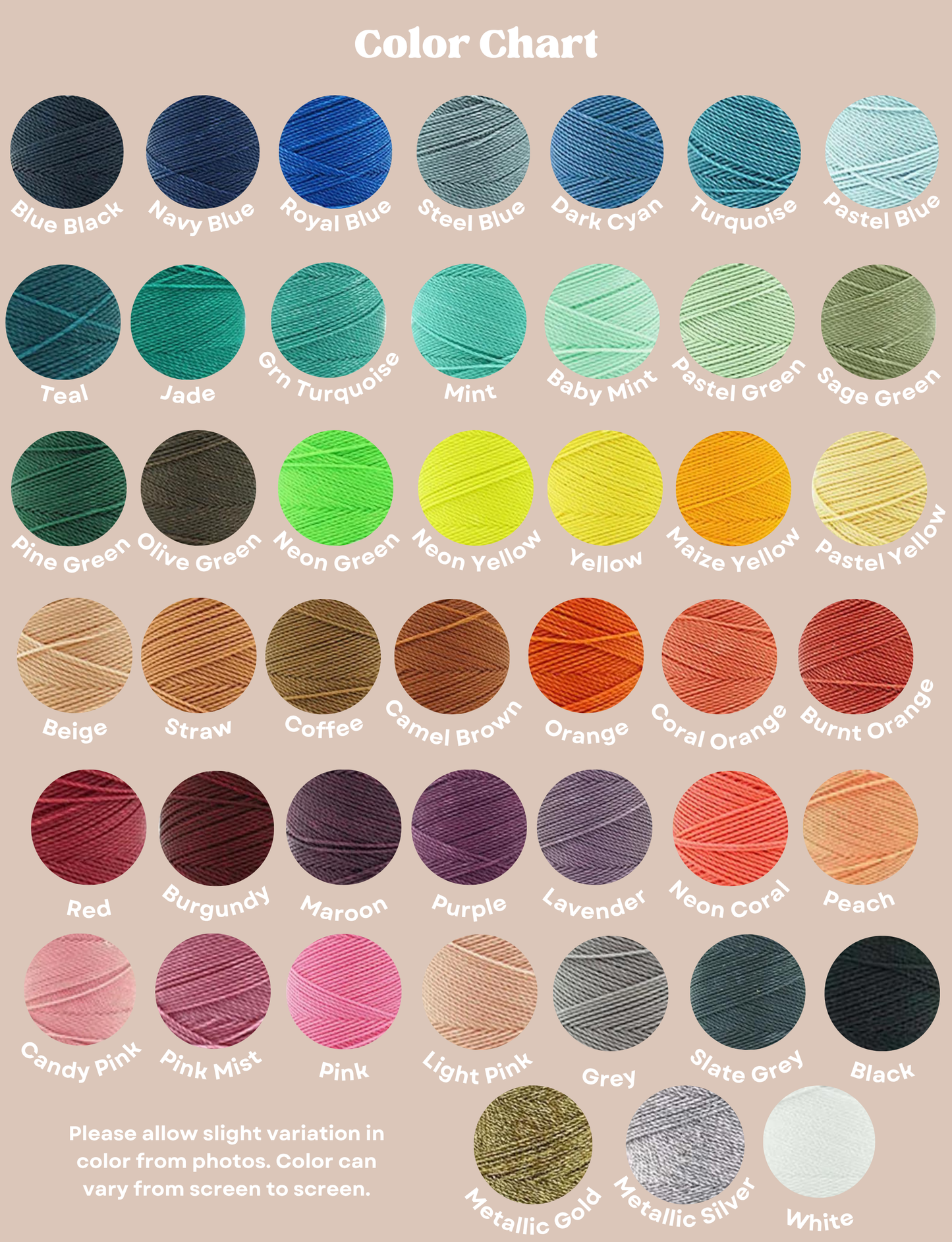 Premium 1mm Waterproof Waxed Polyester Cord 40+ Color Options Craft Supplies String