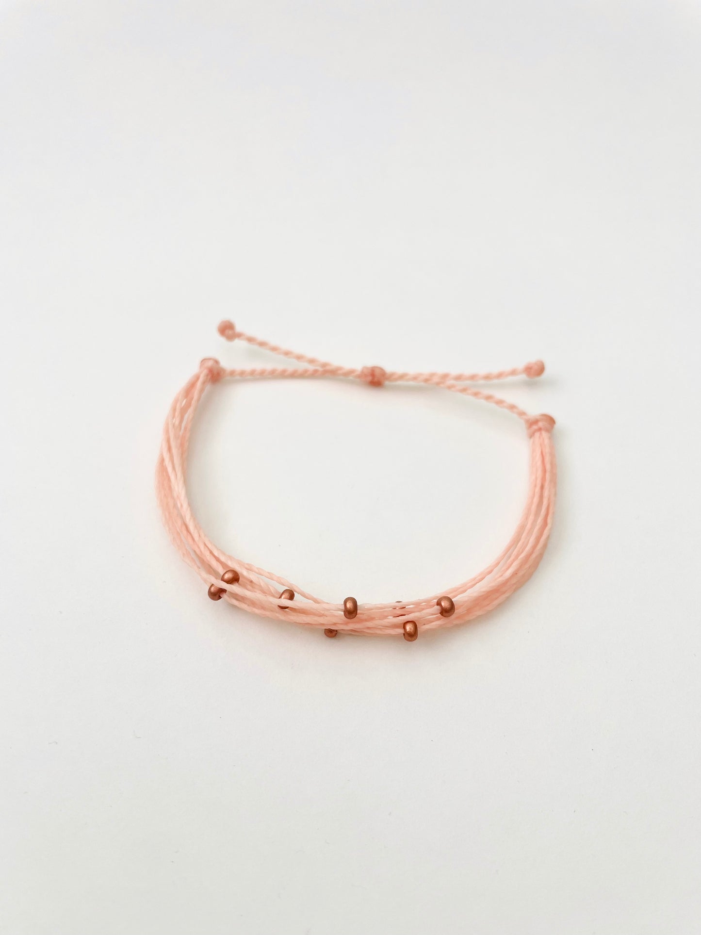 Cute Surfer-Style Adjustable String Bracelet Set, Beachy Cord Bracelet Stack