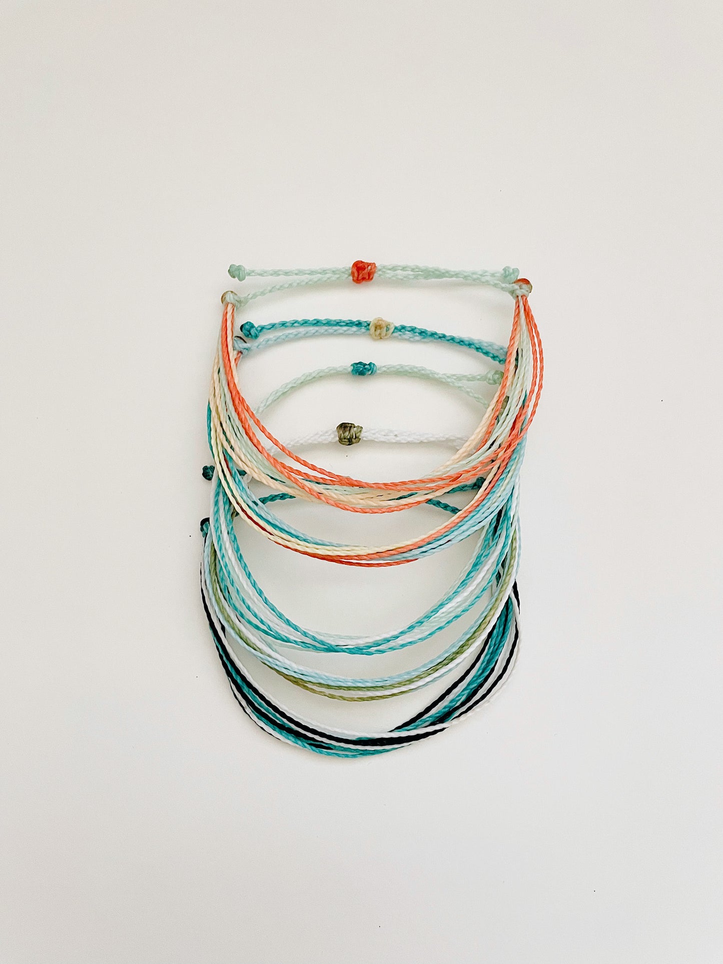 Friendship Bracelet Pack, Adjustable String Bracelets