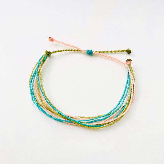 String Bracelet, Surfer Bracelet, Friendship Bracelet, Thread Bracelet, Waterproof, Adjustable, Handmade Bracelet
