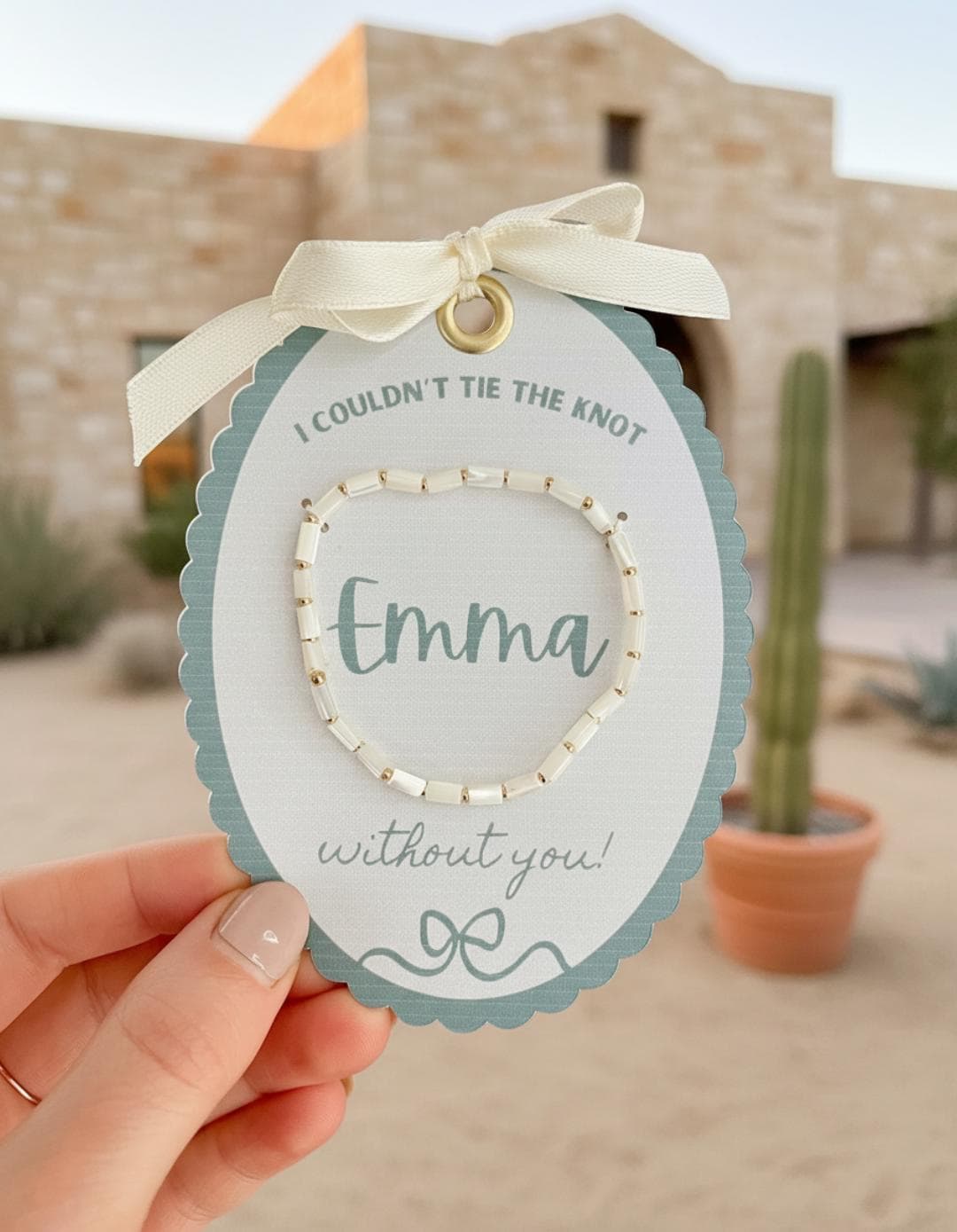 Bachelorette Party Favor Bridesmaid Proposal Bracelet Gift Jewelry for Wedding Party Favor Tie the Knot Jewelry Elegant Bridesmaid Gift Set
