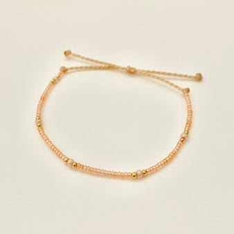 Beaded Surfer Bracelets Seed Bead Bracelet Waterproof Adjustable Bracelet Beaded Bracelet Beachy - MAUI SUNSET (Copy)