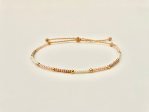 Beaded Surfer Bracelets Seed Bead Bracelet Waterproof Adjustable Bracelet Beaded Bracelet Beachy - WANDERLUST