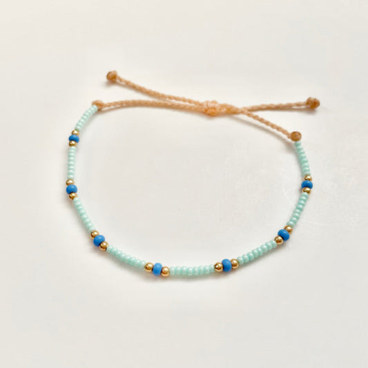 Beaded Surfer Bracelets Seed Bead Bracelet Waterproof Adjustable Bracelet Beaded Bracelet Beachy (Copy)