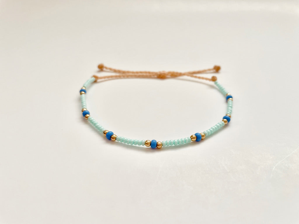 Beaded Surfer Bracelets Seed Bead Bracelet Waterproof Adjustable Bracelet Beaded Bracelet Beachy (Copy)