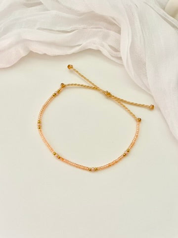 Beaded Surfer Bracelets Seed Bead Bracelet Waterproof Adjustable Bracelet Beaded Bracelet Beachy - MAUI SUNSET (Copy)