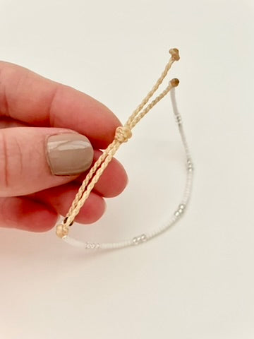 Beaded Surfer Bracelets Seed Bead Bracelet Waterproof Adjustable Bracelet Beaded Bracelet Beachy - SALT LIFE