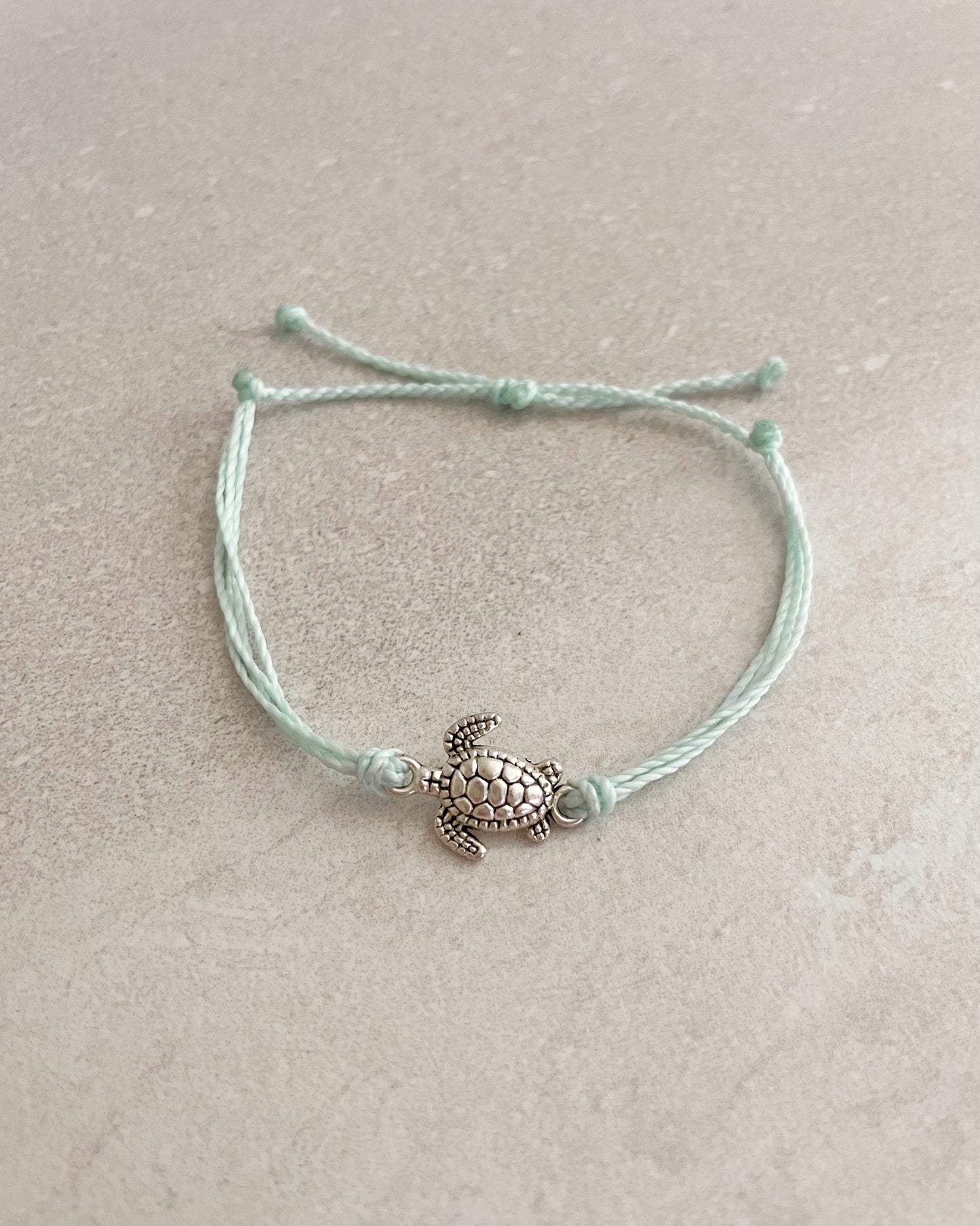 Sea Turtle Bracelet Set Waterproof Adjustable Cord Bracelets Surfer Style Bracelet Set