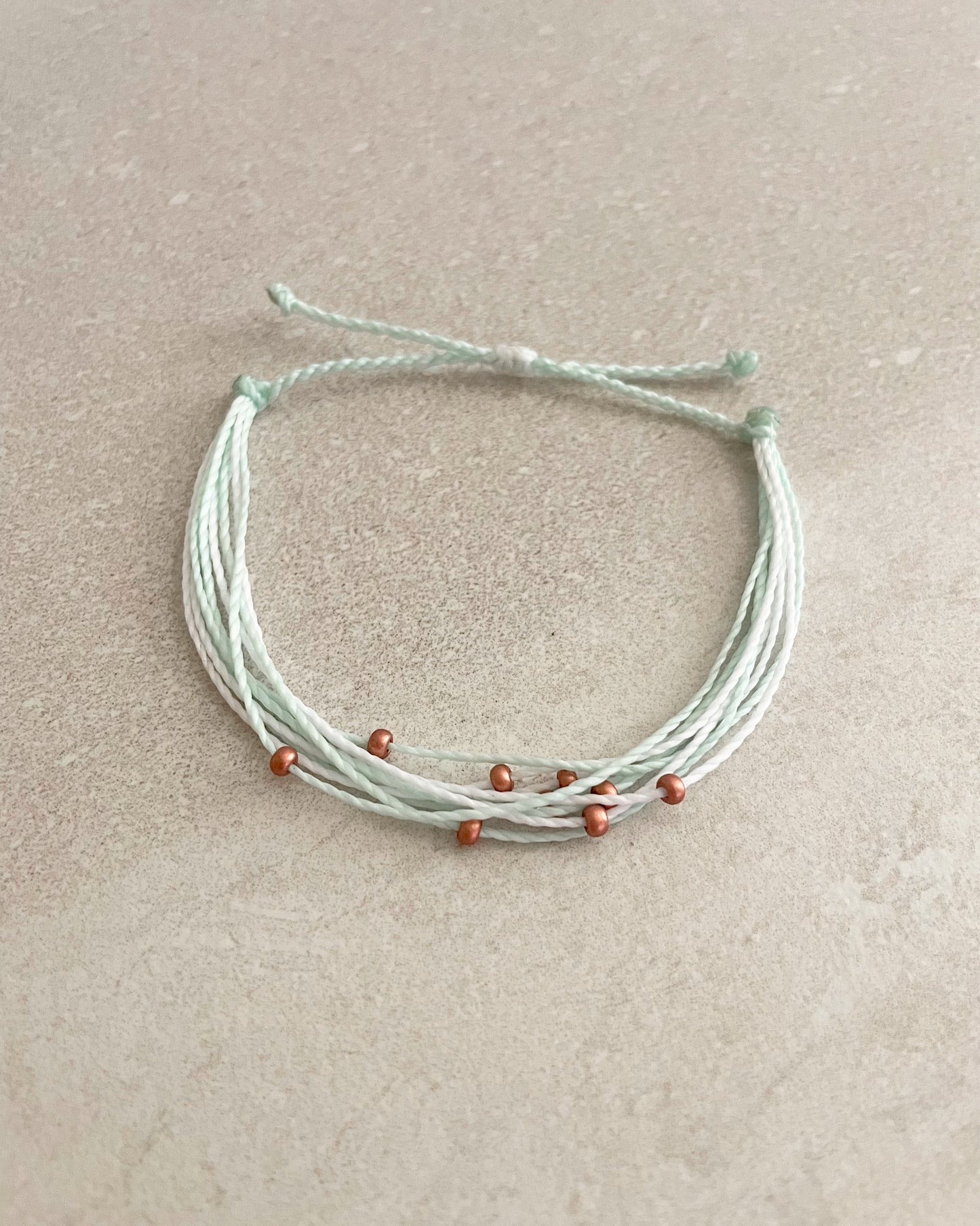 Sea Turtle Bracelet Set Waterproof Adjustable Cord Bracelets Surfer Style Bracelet Set