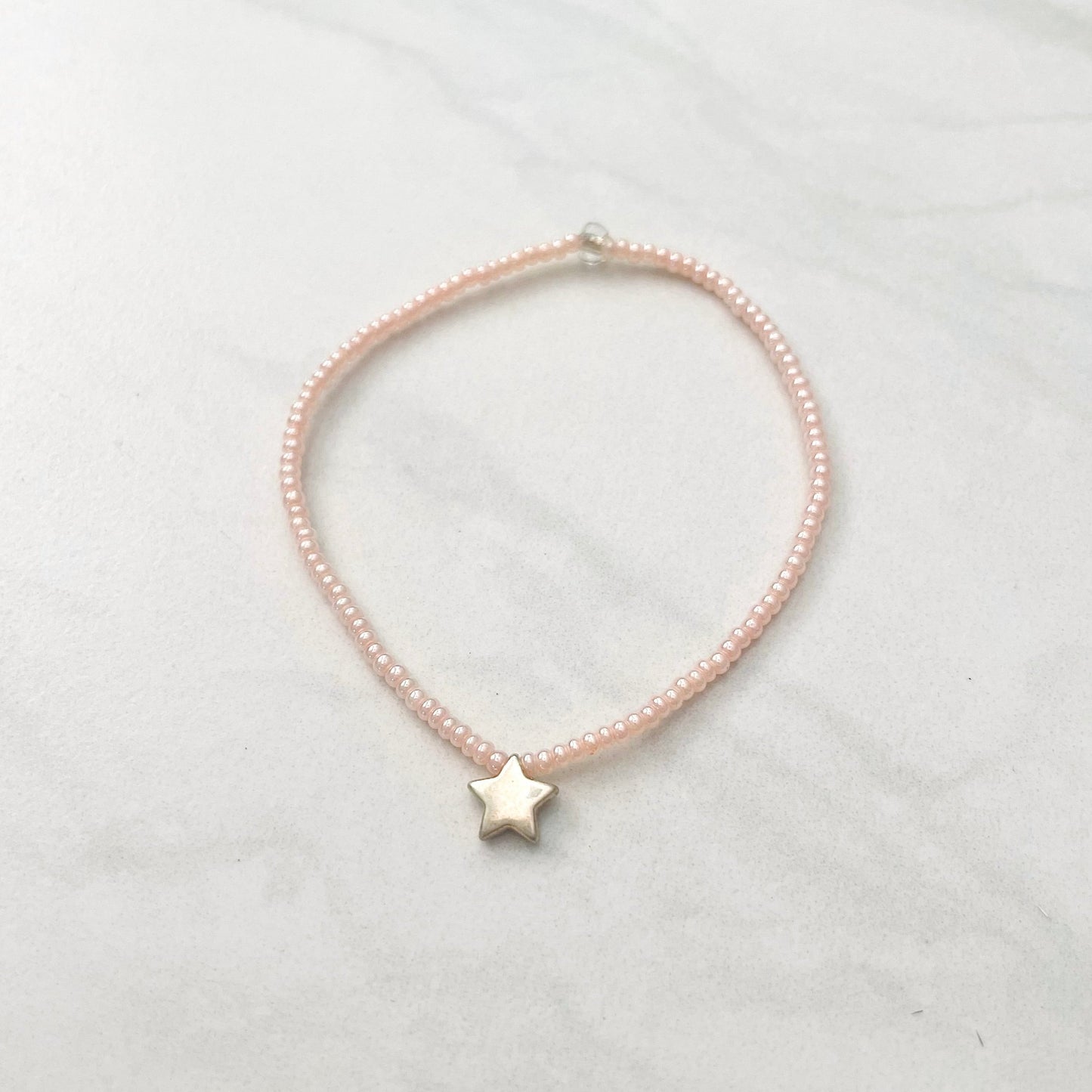 Star Beaded Stretch Bracelet