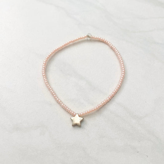 Star Beaded Stretch Bracelet