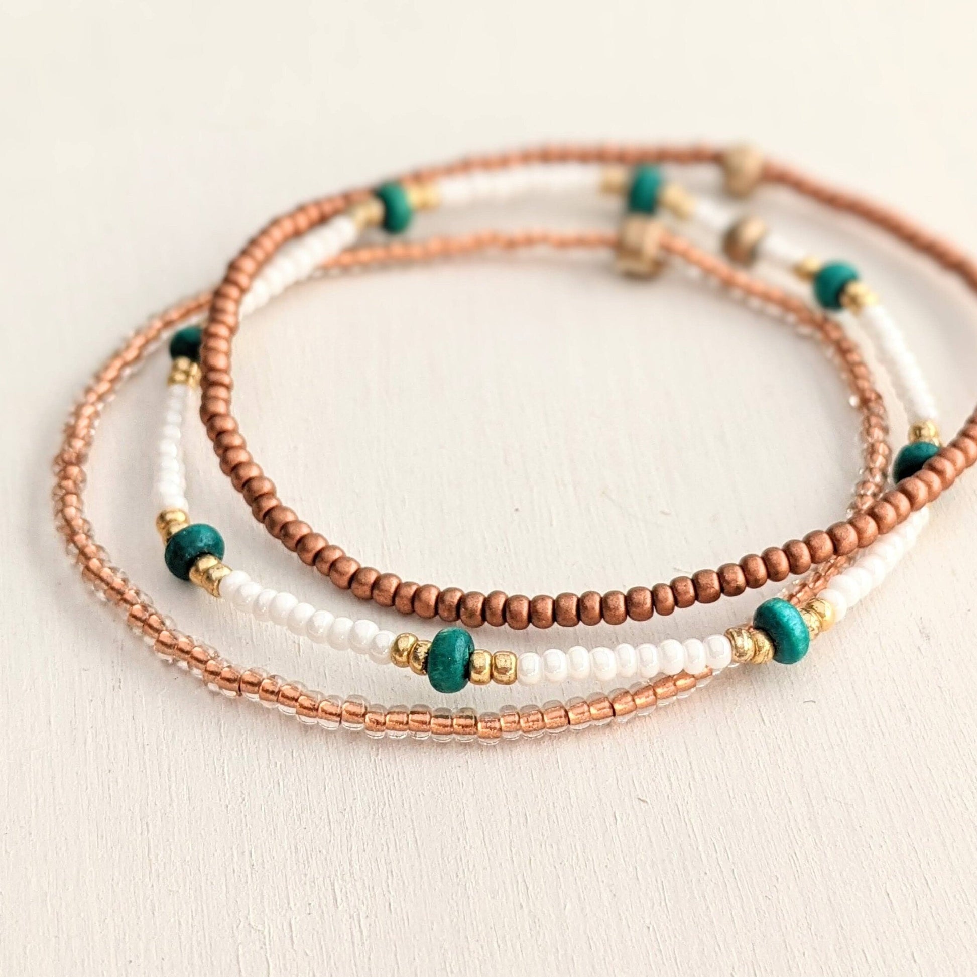 Stretch Bracelet Set, Seed Bead Bracelet, Beach Bracelet, Bracelet Stack, Minimalist Beaded Bracelet, Bracelet for Women, Dainty Bracelet