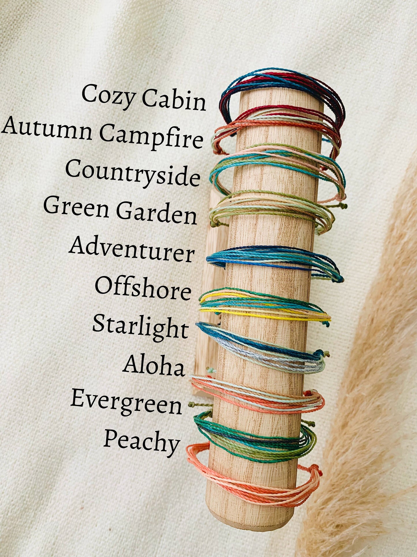 Surfer Bracelet for Women Adjustable String Bracelet Waterproof Beach Jewelry for Women Colorful Bracelets Stacking Handmade Summer Jewelry