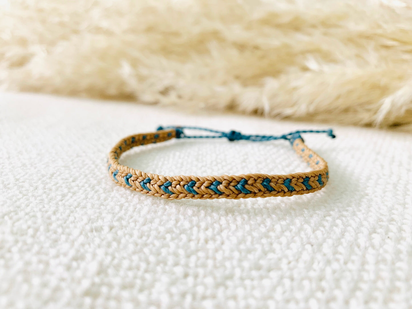 Woven Heart Bracelet, Adjustable Bracelet, Waterproof Bracelet, Friendship Bracelet, Handmade Bracelet, Macrame Bracelet