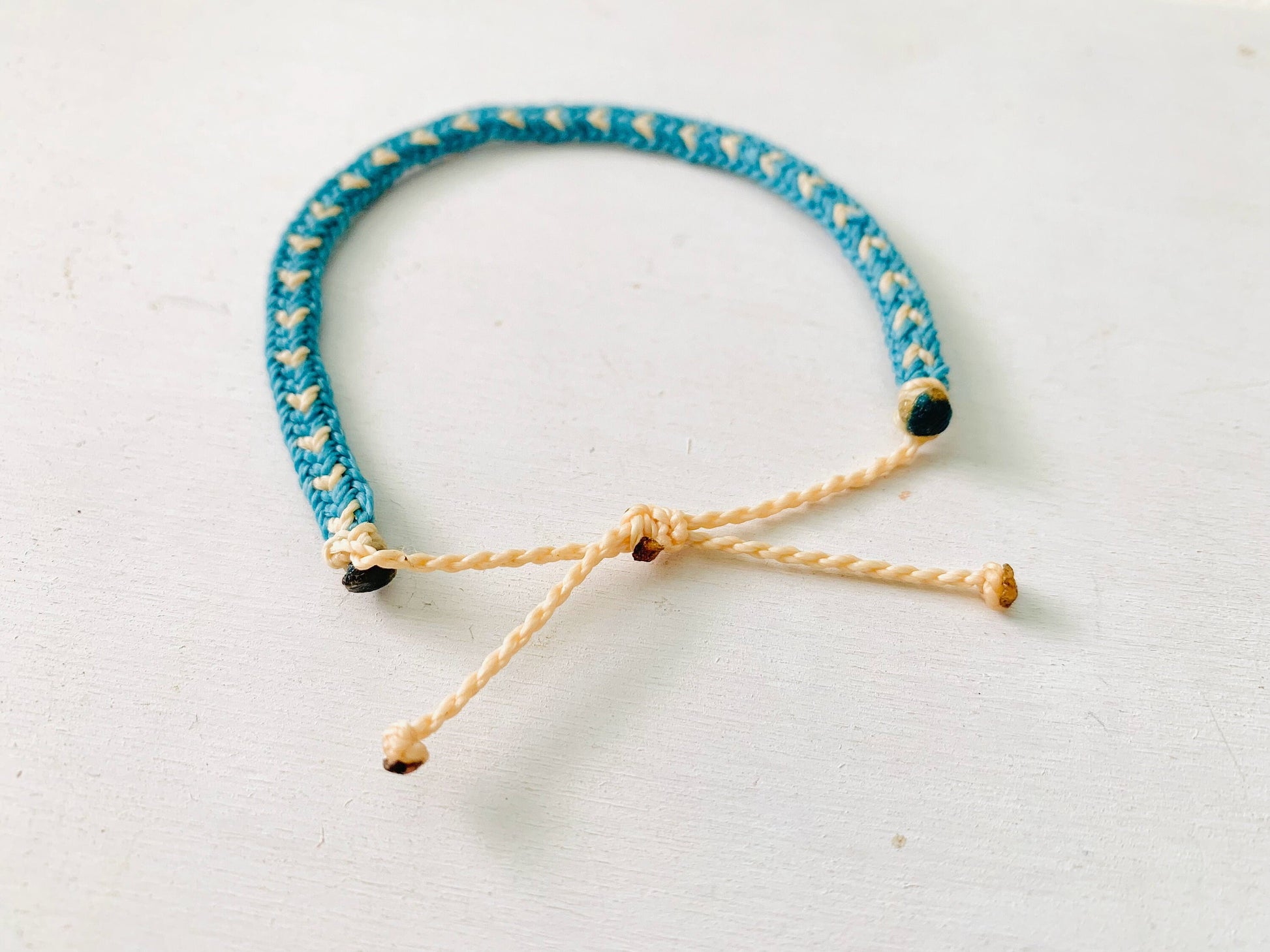 Woven Heart Bracelet, Adjustable Bracelet, Waterproof Bracelet, Friendship Bracelet, Handmade Bracelet, Macrame Bracelet