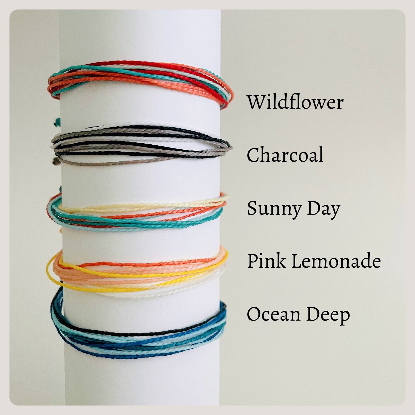 Pura Vida Style Bracelet, Waterproof Bracelet, String Bracelet, Adjustable Bracelet, Surfer Bracelet, Beachy Bracelet, Handmade