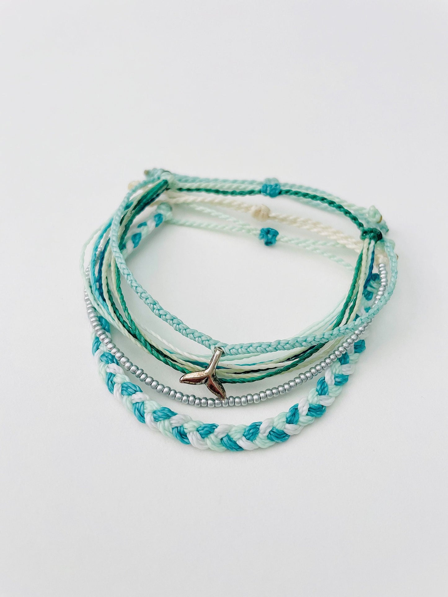 Dolphin Bracelet Bracelet Set Pura Vida Style Bracelet Adjustable Bracelet Waterproof Bracelet Braided Bracelet, Bracelet Stack