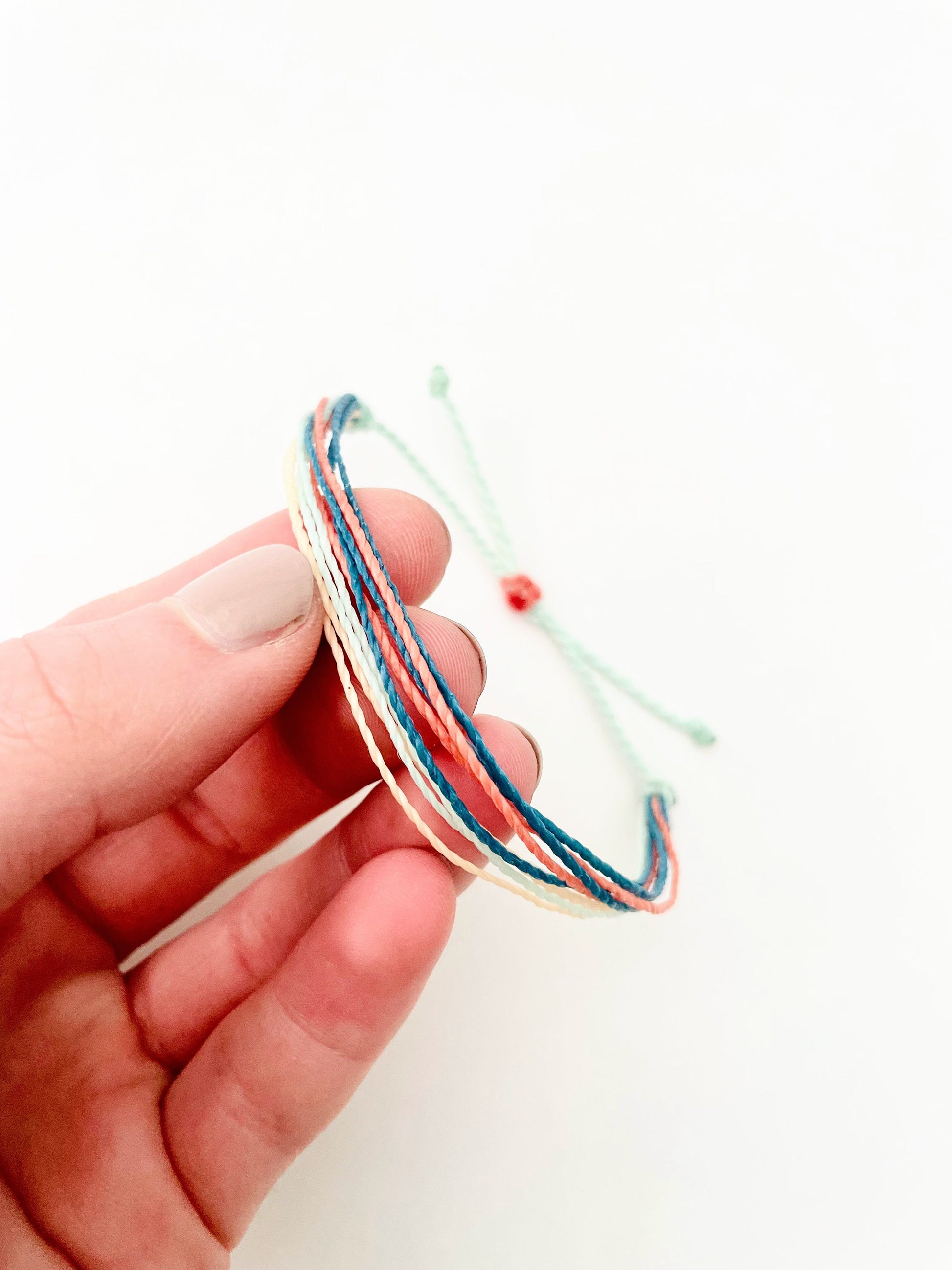 Surfer Bracelet, String Bracelet, Thread Bracelet, Adjustable, Cord Bracelet, Handmade