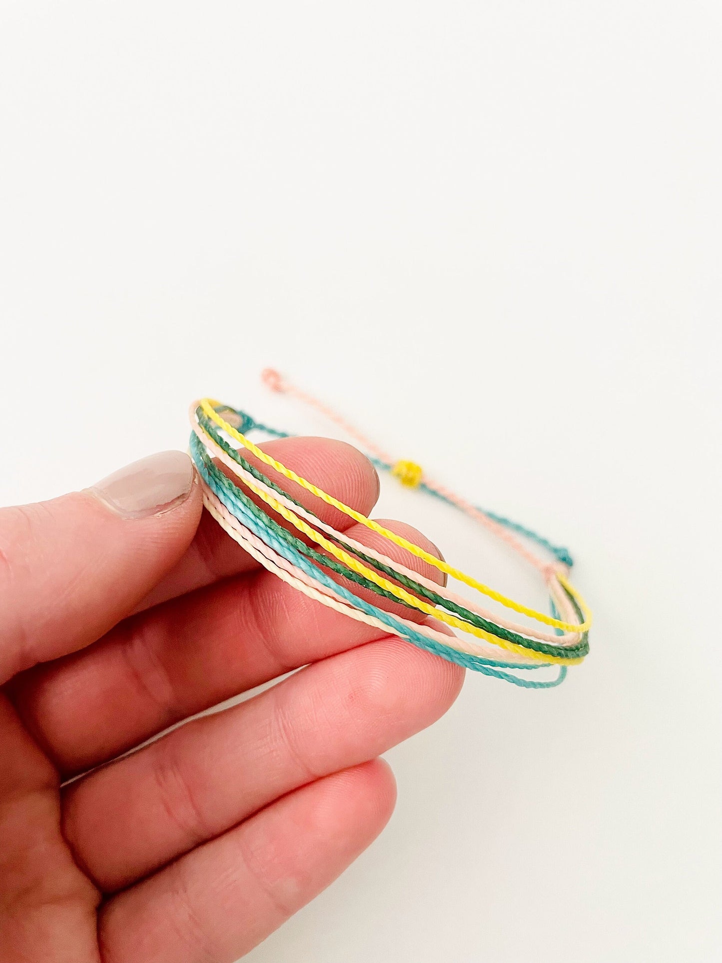 Surfer Bracelet, String Bracelet, Adjustable Bracelet, Thread Bracelet, Waterproof, Handmade