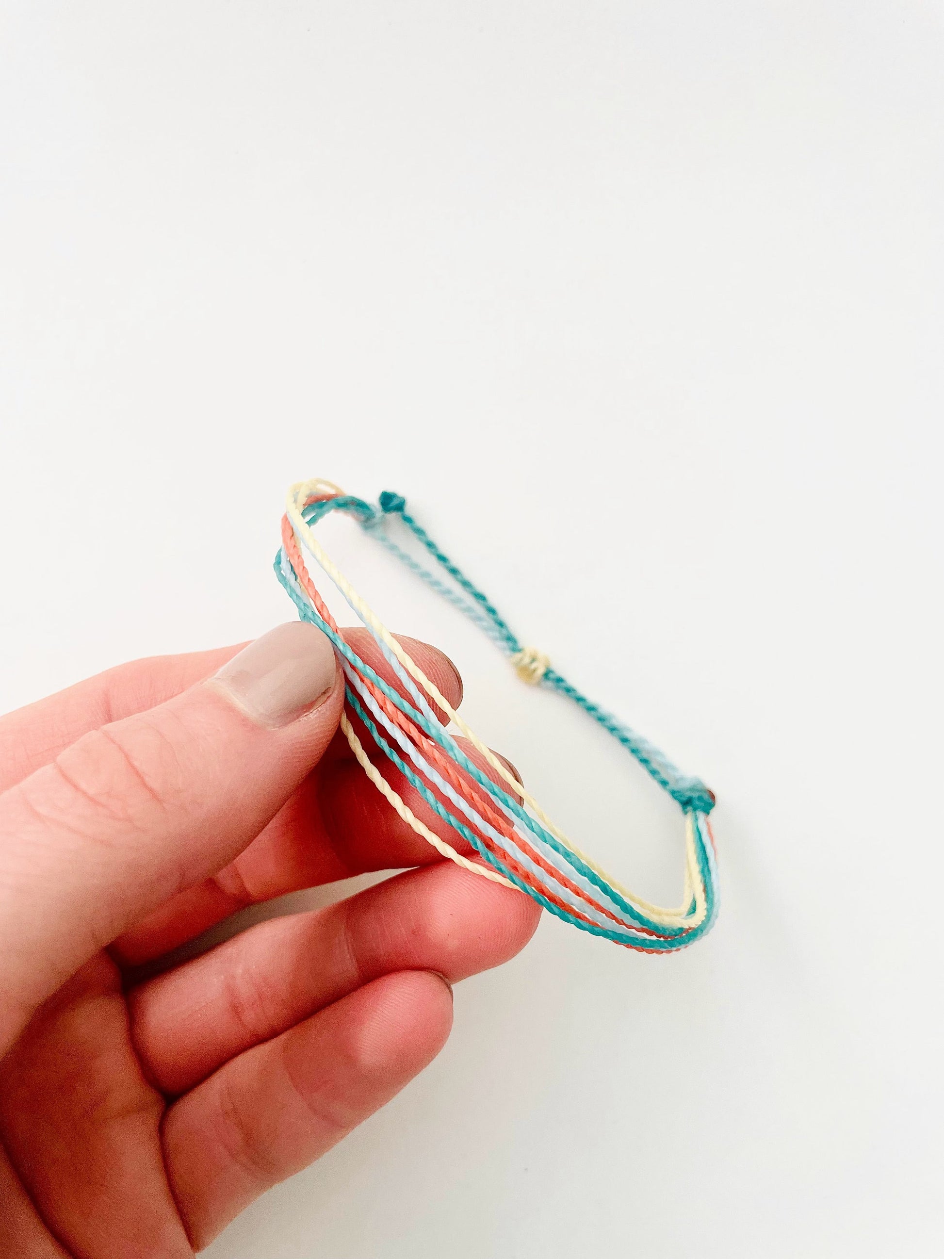 Colorful Bracelet, String Bracelet, Surfer Bracelet, Adjustable Bracelet, Pura Vida Style Bracelet, Waterproof, Handmade