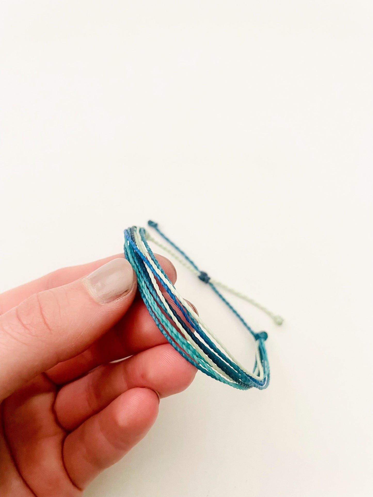 Cord Bracelet, Surfer Bracelet, Adjustable Bracelet, String Bracelet, Waterproof, Handmade