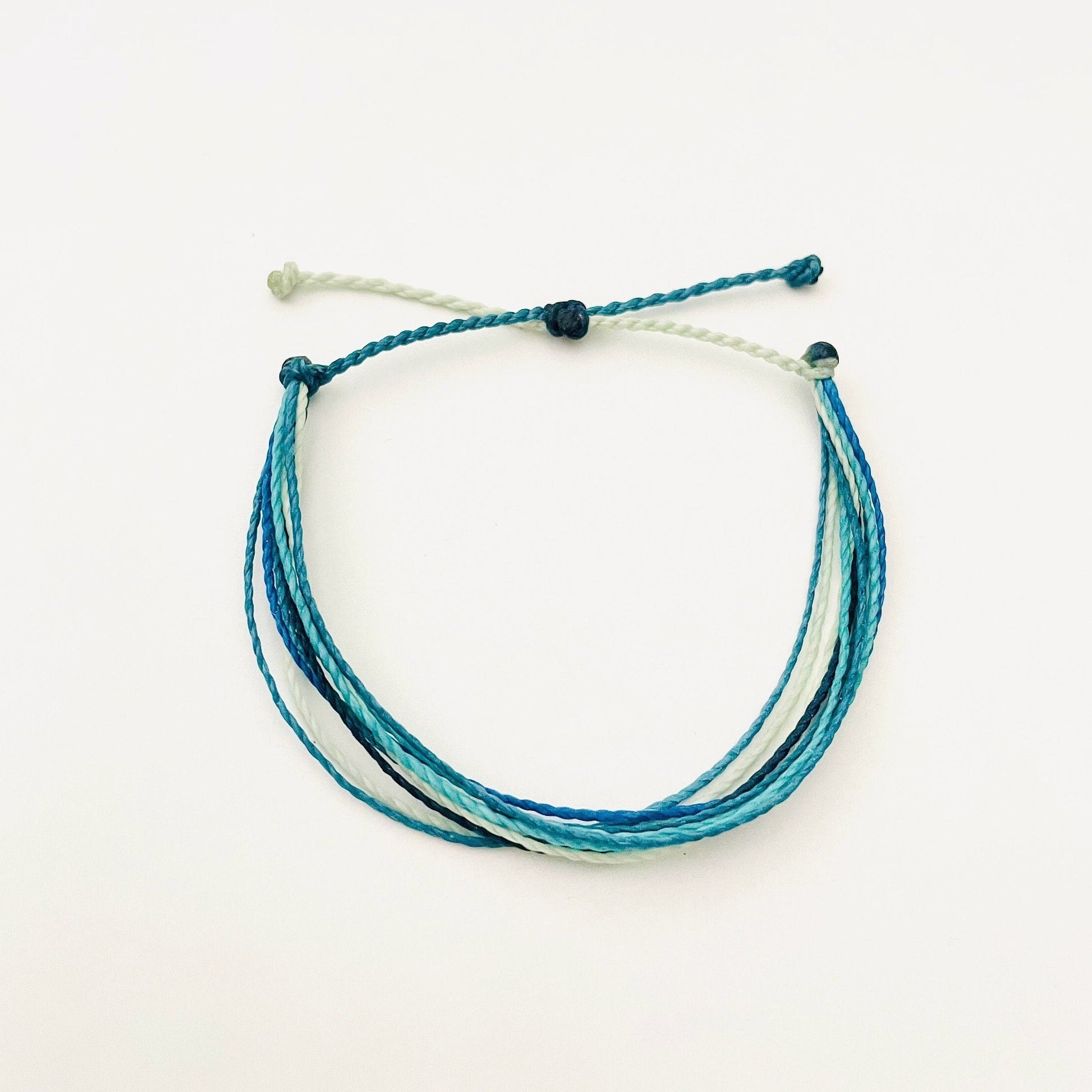 Cord Bracelet, Surfer Bracelet, Adjustable Bracelet, String Bracelet, Waterproof, Handmade