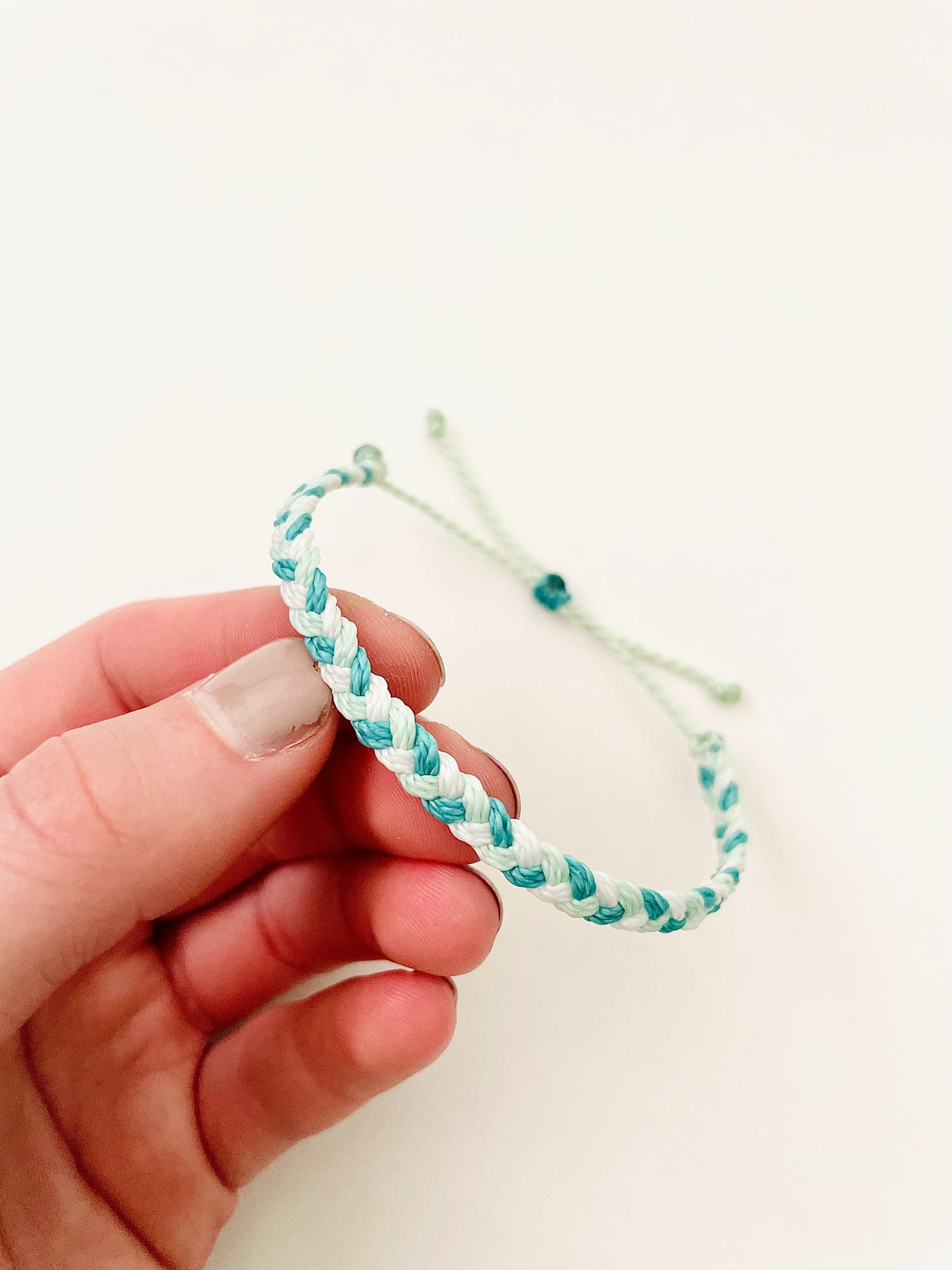 Beachy Bracelet, Braided Bracelet, Surfer Bracelet, Adjustable Bracelet, Waterproof, Handmade