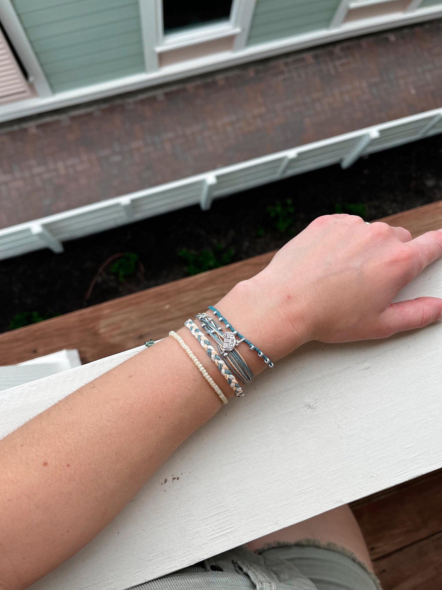 Camping Charm Bracelet Bracelet Stack Braided Friendship Bracelet Set of Adjustable Bracelets Handmade