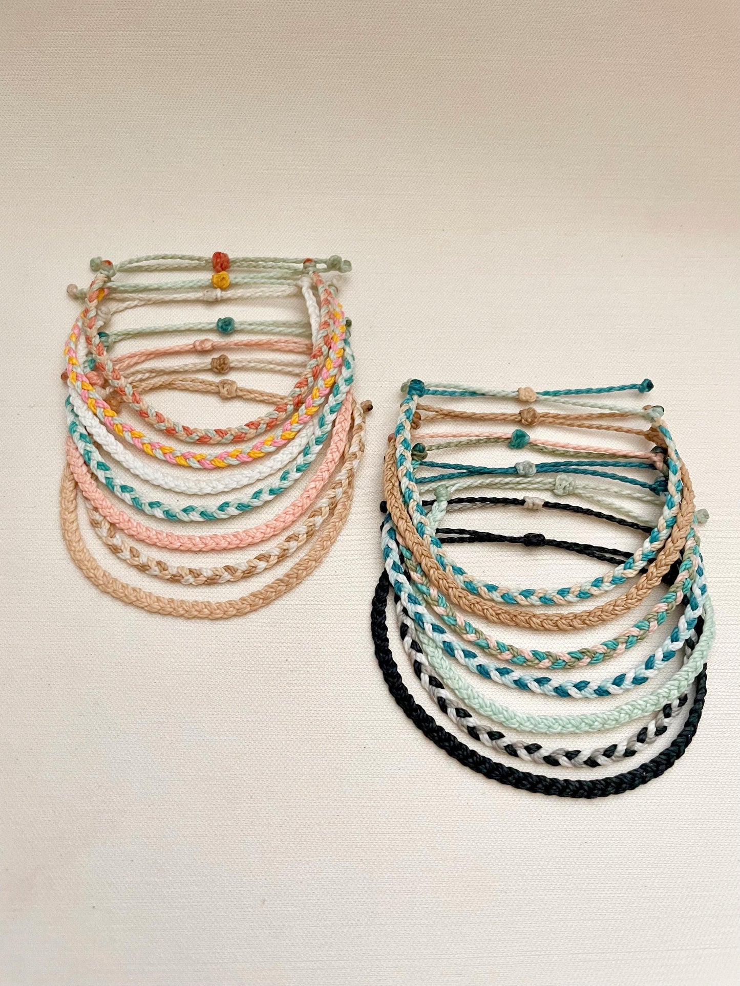 Womens Waterproof Surfer Bracelets Matching Best Friend Bracelets Gift for Daughter Adjustable Braided Bracelet Matching Couple Bracelets