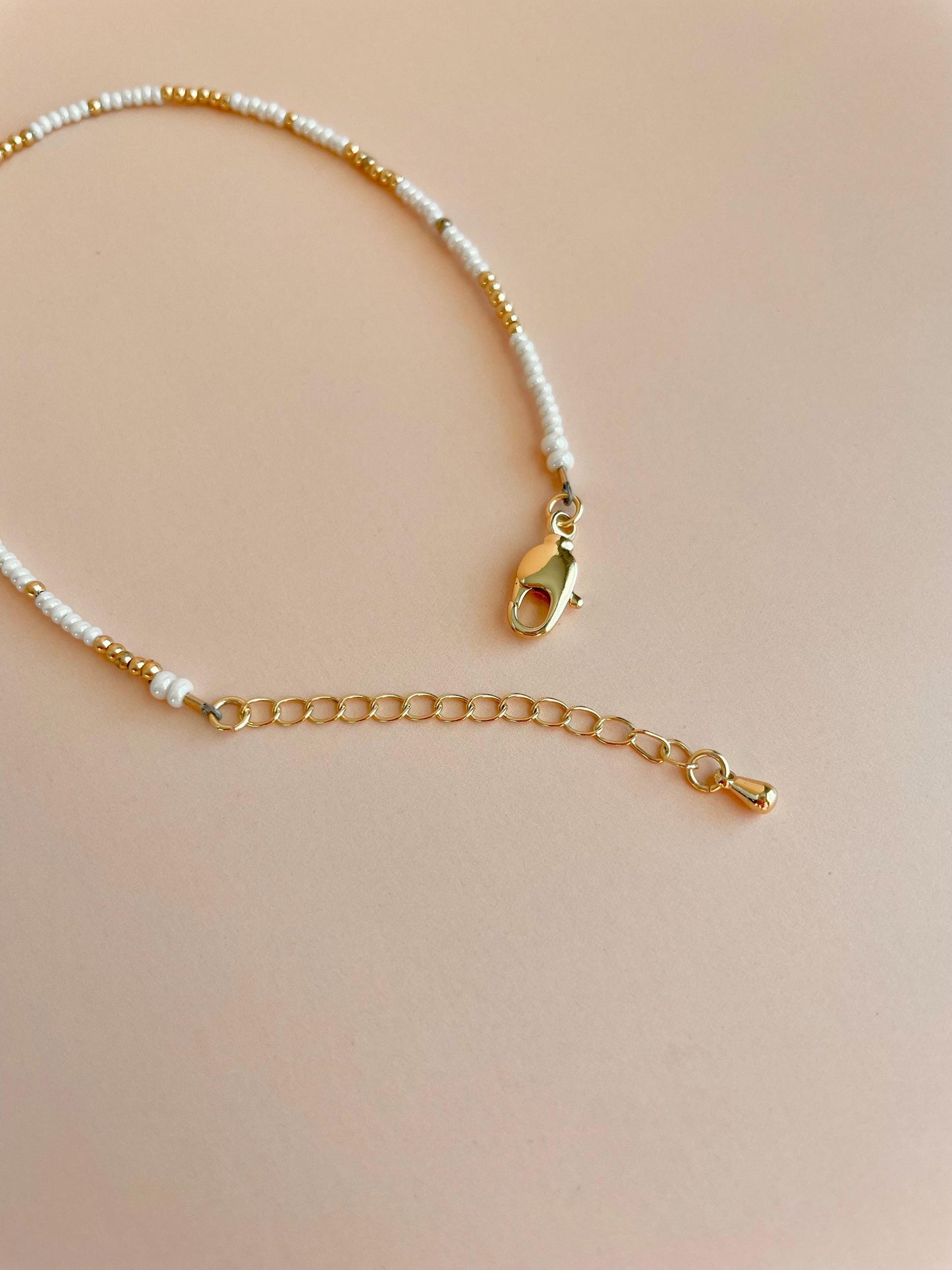 Gold Filled Anklet for Bride Wedding Jewelry for Bridesmaid Beach Wedding Day Accessory for Summer Beach Style Foot Jewelry Dainty Design